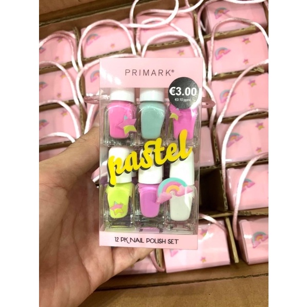 Set nail Bright Colours 12 chai nhỏ xinh cho bé