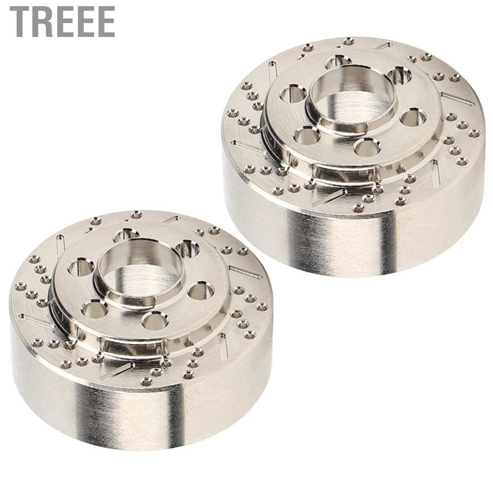 RC Set 2 Bánh Xe Thay Thế Bằng Thép Không Gỉ 1.9 / 2.2 Inch