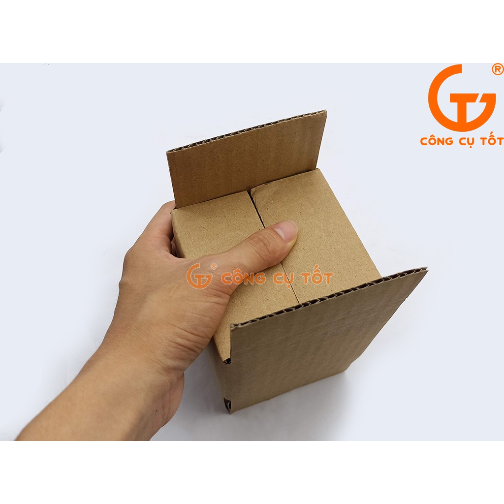 Combo 20 hộp bìa carton đóng hàng, bìa trơn, dày cứng cáp 10x10x8cm