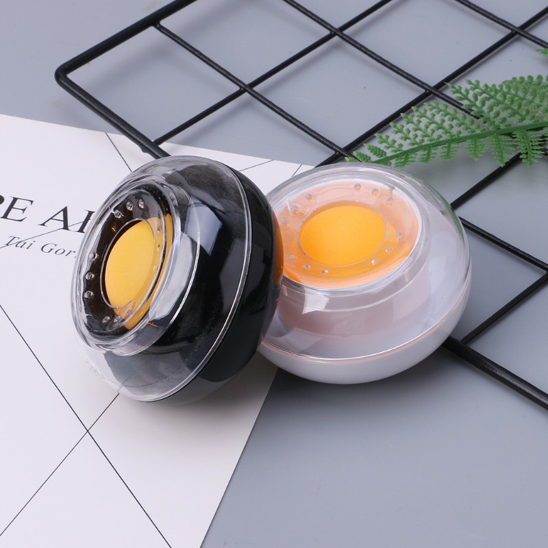 Hộp đựng tròn nhựa công cụ làm ướt ngón tay bằng mút xốp cho nhân viên thu ngân đếm tiền mặt