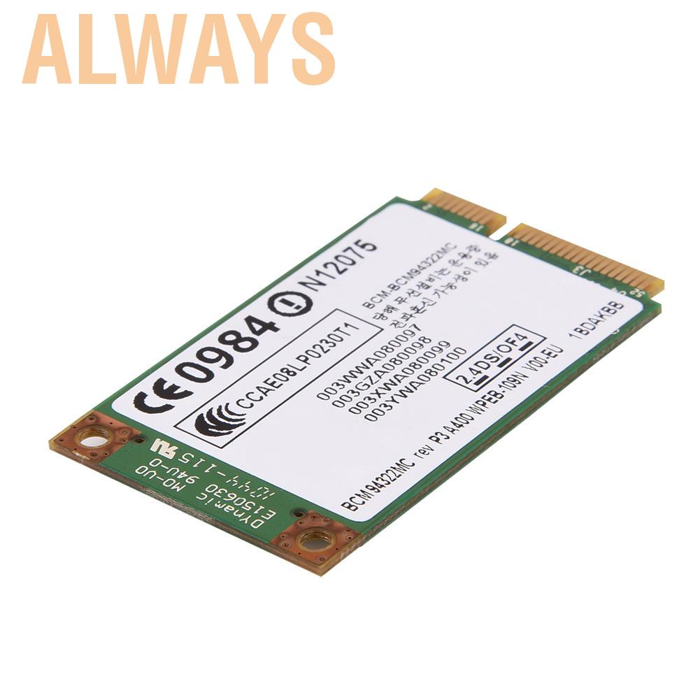 [Seller Recommend] Card Wifi không dây 2.4G + 5G PCI-E cho Mac / DELL