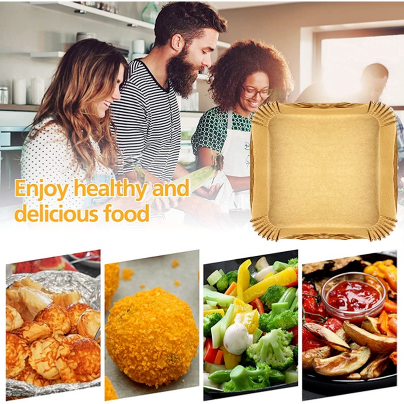 Giấy Lót Chống Thấm Dầu Chống Thấm Nước Thân Thiện Với Môi Trường Cho Lò Nướng BBQ