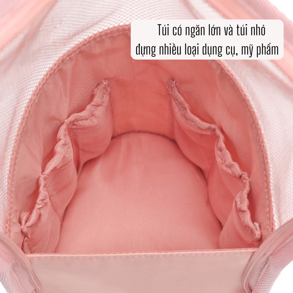 [Dáng đứng] Túi đựng cọ trang điểm túi đựng mỹ phẩm tiện lợi mang theo du lịch TMP28