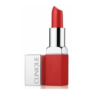 Son Lì Có Dưỡng Màu Đỏ Cam 03   Clinique Pop Matte Lip Color + Primer Ruby Pop - 3.9g