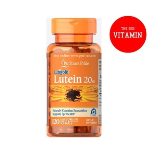  Sáng mắt, cải thiện thị lực Lutigold Lutein 20mg 120 viên