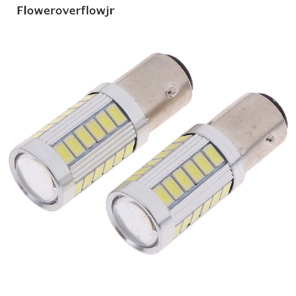 [AutoParts] 2Pcs BA15D P21W 1157 33SMD LED Car Backup Reverse Head Light Bulbs .