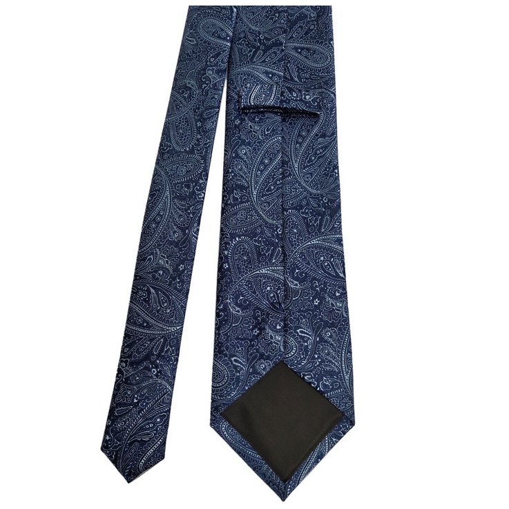 Cà vạt rộng 8.5cm in hoa cho nam