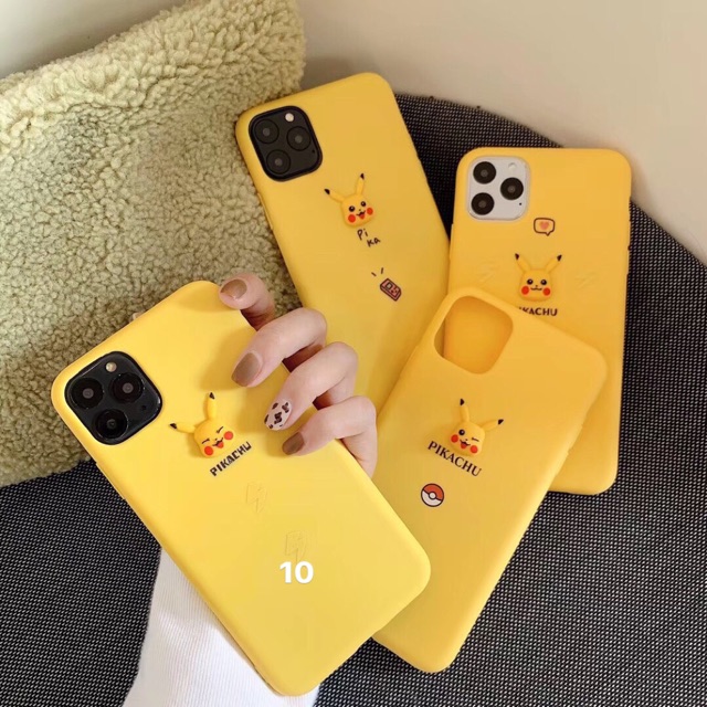 Ốp silicon CUTE hình nổi Ip11/ip11 pro/ ip11 pro Max