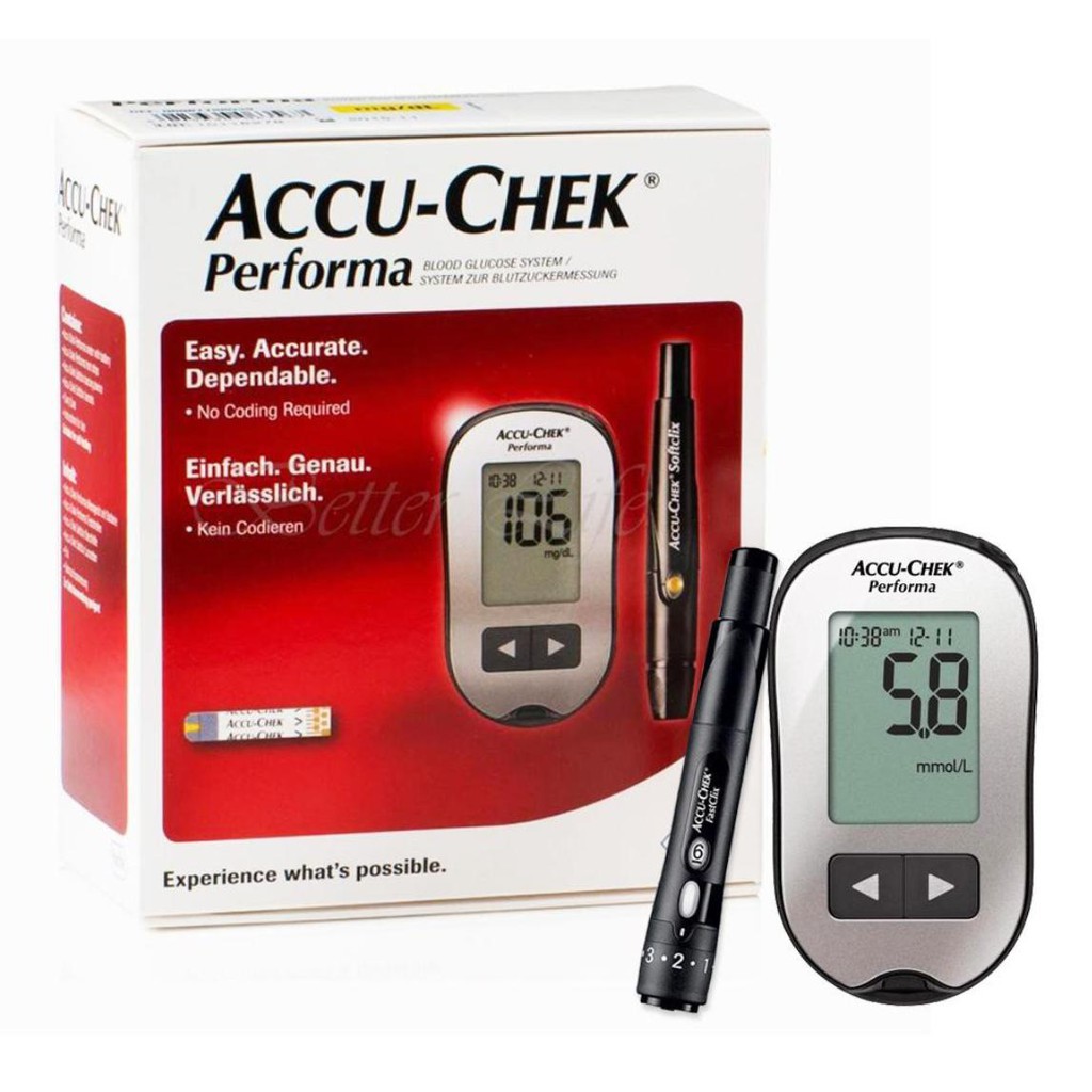 MÁY ĐO ĐƯỜNG HUYẾT ACCU-CHEK PERFORMA