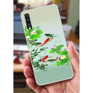 Ốp lưng samsung a70 - cá ao sen