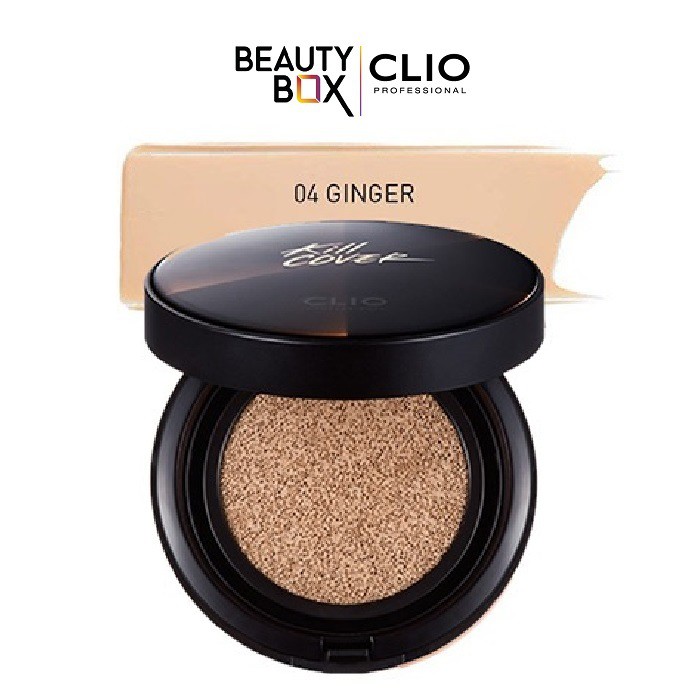 Phấn Nước Trang Điểm Đa Năng Clio Kill Cover Conceal Cushion 04 Ginger Spf45 Pa++ 13gx2