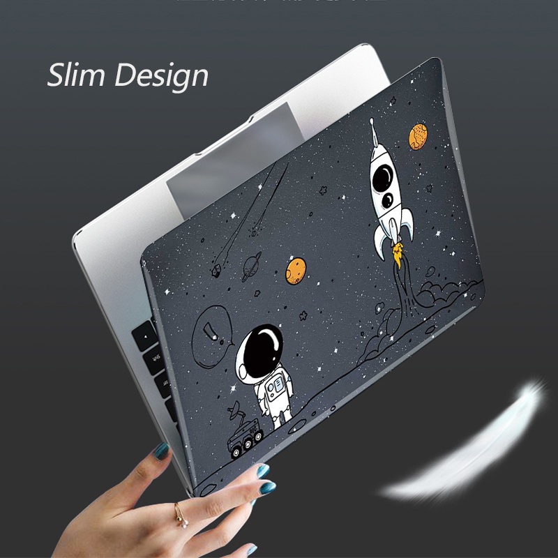Ốp Máy Tính Bảng Hình Phi Hành Gia Lấp Lánh Cho MacBook Air13.6 A2681 M2 2022 Air 13 inch A2337 A2179 M1 Pro 13 A2289 A2251