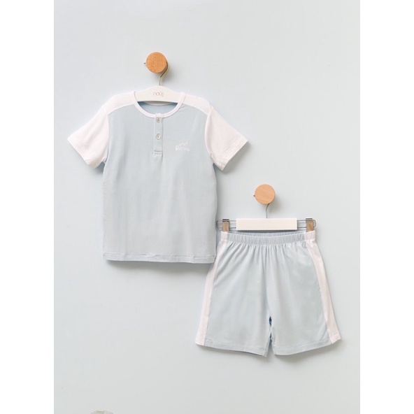 NOUS KIDS bộ cộc tay chất Doux cho bé trai bé gái siêu Mềm mát