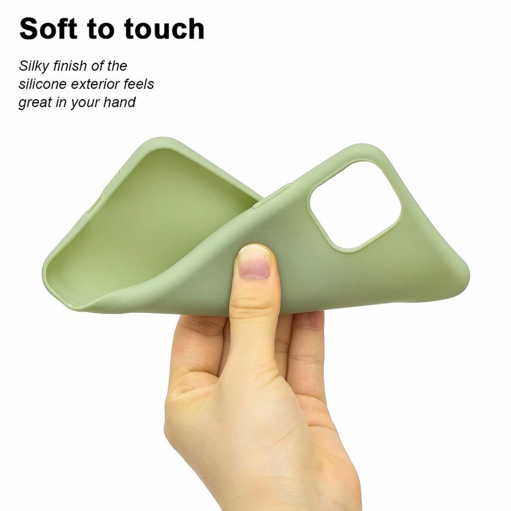 Ốp Điện Thoại Tpu Mềm Màu Trơn Cho Iphone 11 11pro 11pro Max Xr Xsmax | BigBuy360 - bigbuy360.vn