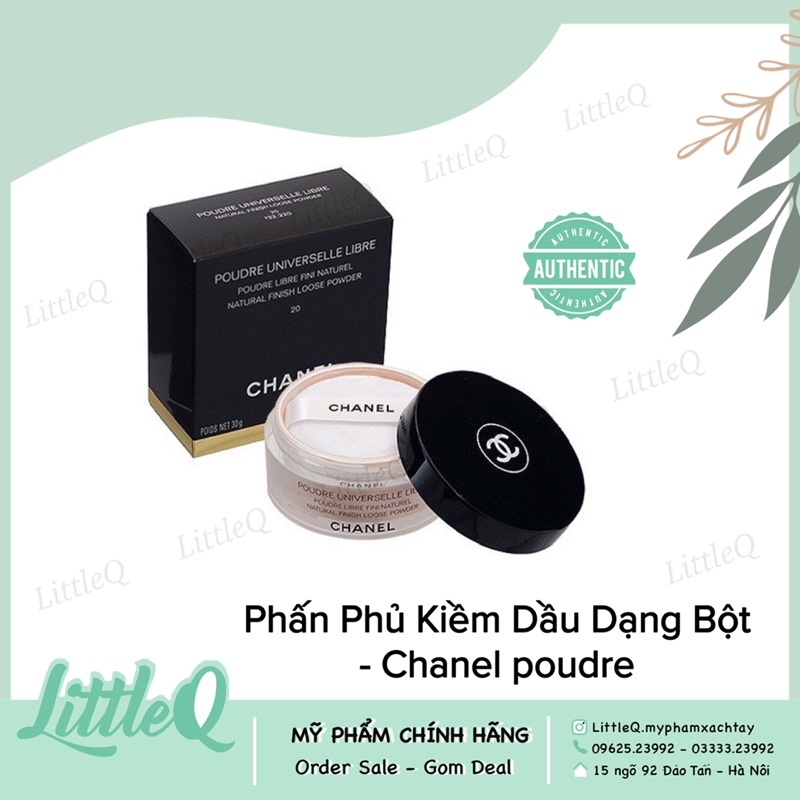 Phấn Phủ Kiềm Dầu Dạng Bột - Chanel poudre fullbox