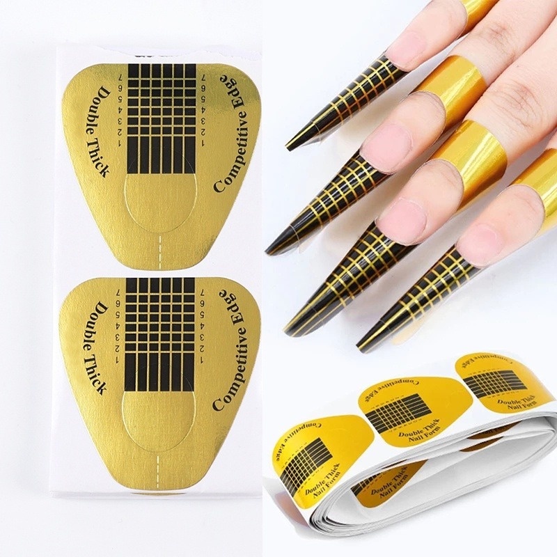 Bộ 100 Miếng Dán Nối Móng Tay Chống Nước