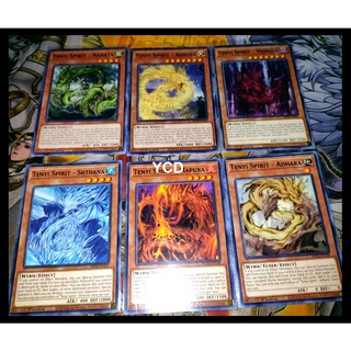 Thẻ bài yugioh chính hãng Set 6 lá Tenyi Spirit  – Common