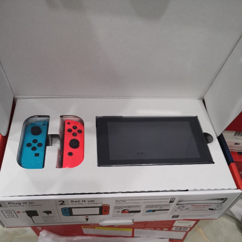 Máy nitendo switch V2 mới 100% hack full online + offline + thẻ nhớ 256gb