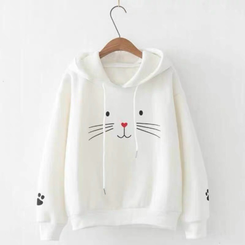 Áo khoác, áo hoodie unisex nam nữ nỉ ngoại râu chuột dễ thương năng động thời trang học đường | BigBuy360 - bigbuy360.vn