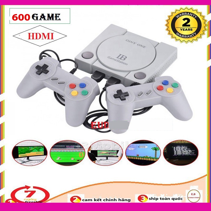  Máy chơi game điện tử 4 nút 600 trò chơi IB Gamestation (cổng kết nối HDMI) - Dễ Sử Dụng | BigBuy360 - bigbuy360.vn