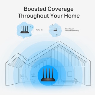 Bộ phát wifi TP-Link Archer C6 MU-MIMO AC1200Mbps (Chính Hãng)