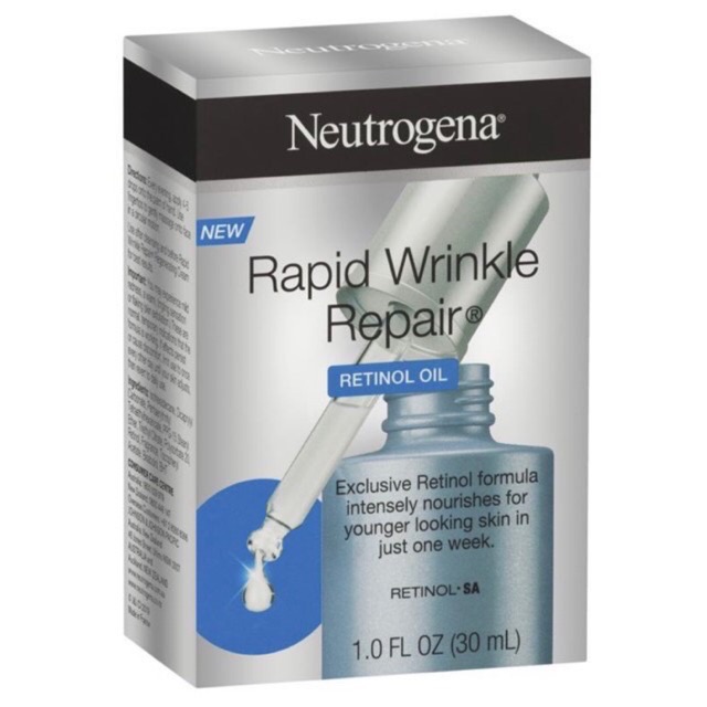 Dưỡng Da Neutrogena Rapid Wrinkle Repair Retinol Oil