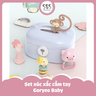 Set đồ chơi xúc xắc gặm nướu cho bé chính hãng Goryeo Baby Hàn Quốc an toàn, phát triển kỹ năng cho bé