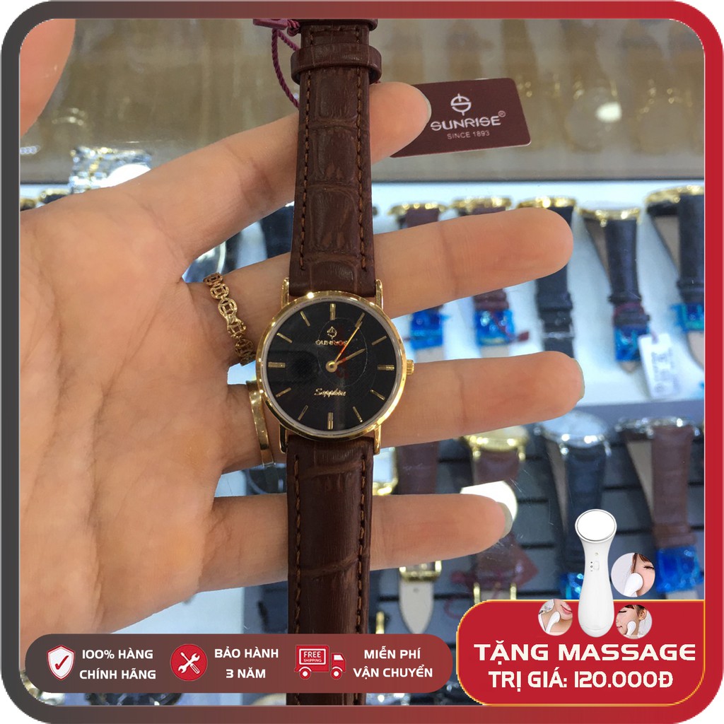 Sapphire Chống Nước - Chống Xước - Dây Da Cao Cấp