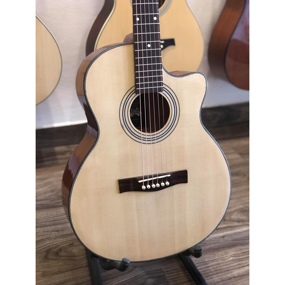 Đàn Guitar Acoustic Gỗ Nguyên Tấm kèm phụ kiện - Station HD-119