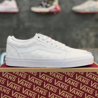 Giày chính hãng vans ward 'white checkerboard' - vn0a38dmw51/vn0a3iunw51
