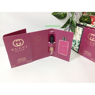 Mẫu Thử Nước Hoa Vial Nữ Gucci Guilty Absolute