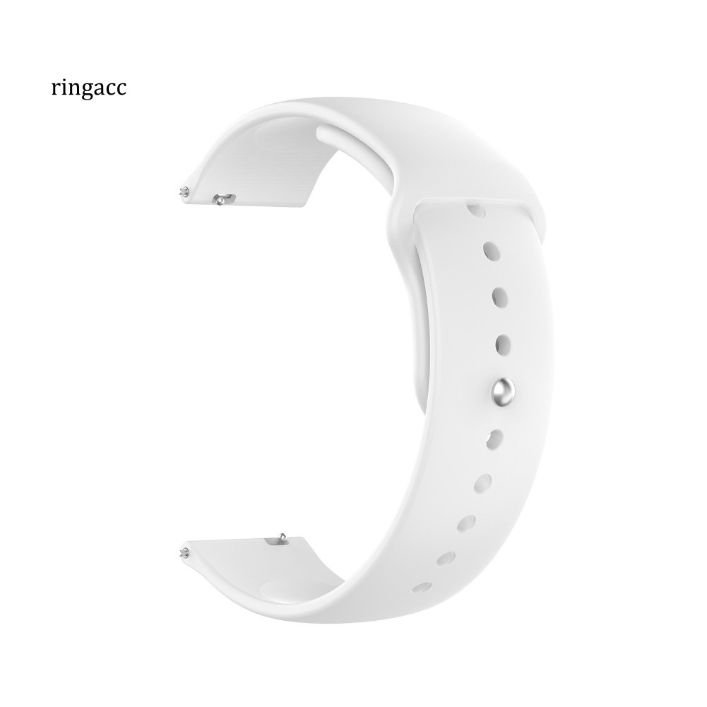 Dây Đeo Đồng Hồ Thay Thế Bằng Silicon Màu Trơn 18mm Cho Xiao-mi Smart Watch | BigBuy360 - bigbuy360.vn