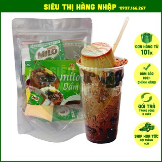 Set Nguyên Liệu nấu Milo Dầm Trân Châu Pudding 400g