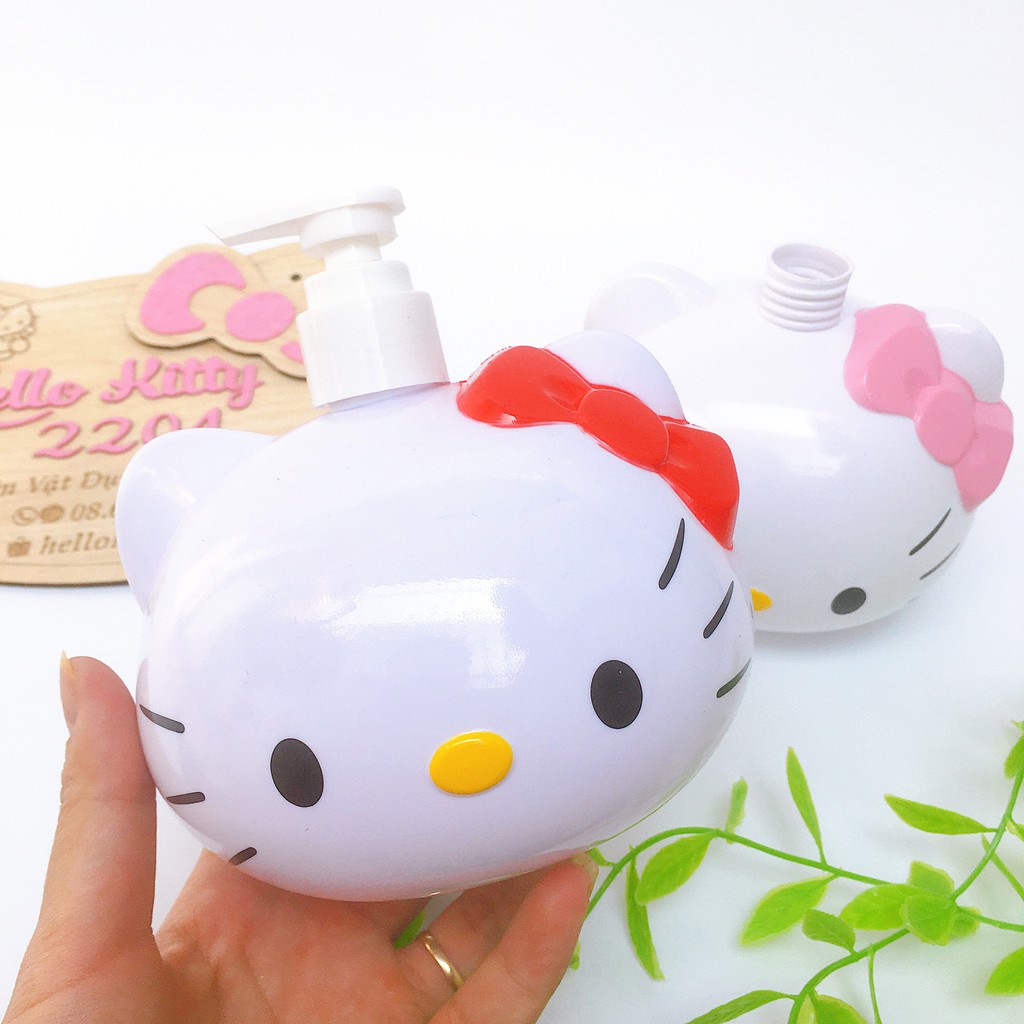 [HÀNG MỚI VỀ] Bình chiết 350ml Hello Kitty ☘☘