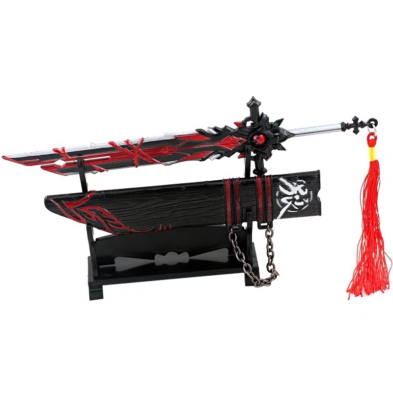 Mô hình kiếm Đường Cùng Của Sói Wolf's Gravestone trong Genshin Impact dài 22cm