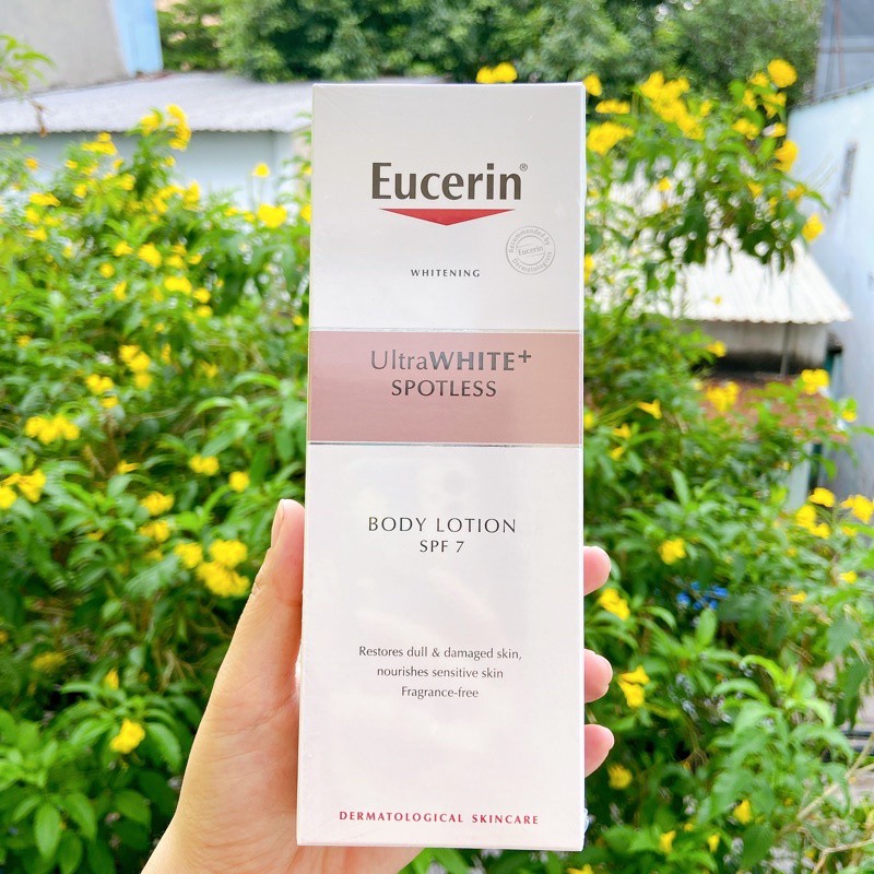 Eucerin UltraWhite Spotless Body Lotion SPF7 Sữa Dưỡng Thể Trắng Da