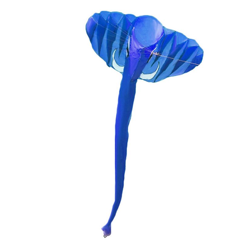 Diều Mềm Hình Voi 3D Cỡ Lớn Không Khung Giải Trí Cho Gia Đình