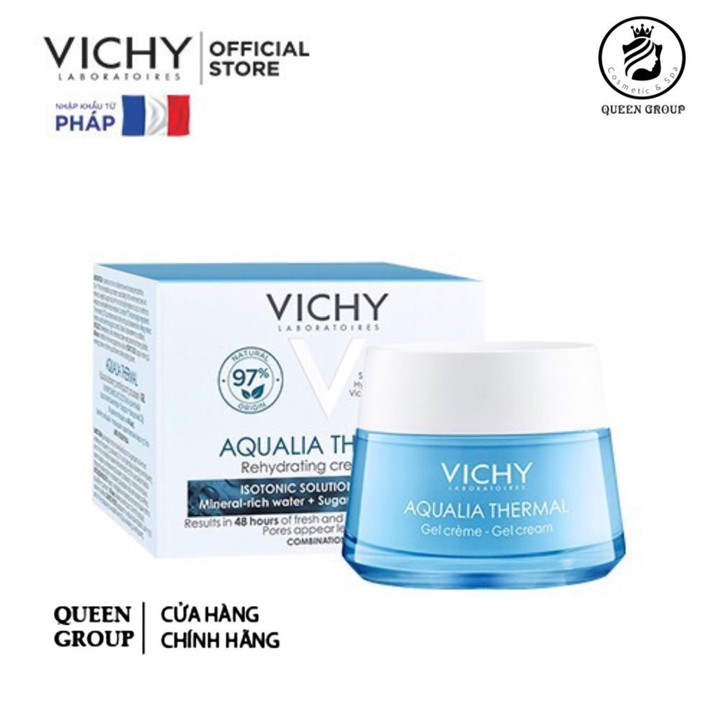 [Chính Hãng] kem Dưỡng Ẩm Cấp Nước Cho Da Căng Mượt Thermal Aqualia 50ml | VICHY