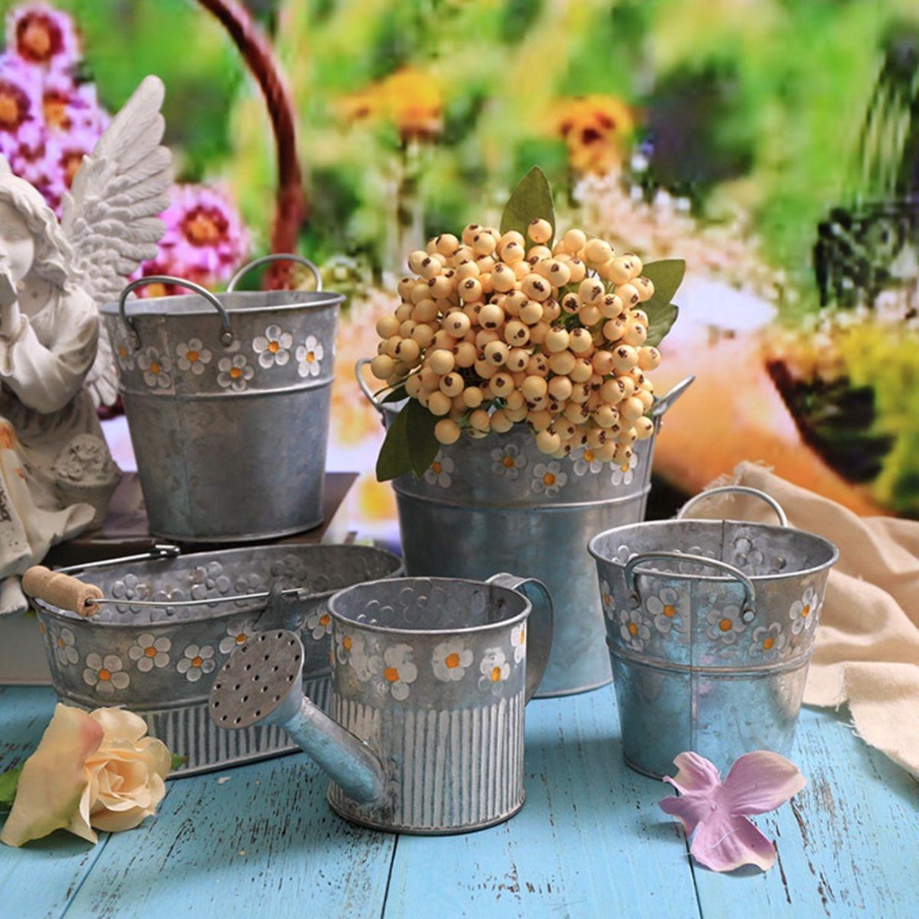 HARRIETT Giá Đỡ Chậu Cây Bằng Sắt Phong Cách Cổ Điển Độc Đáo Trang Trí Nhà Cửa