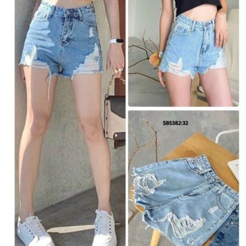 Quần jean Đùi &quot;Bigsize&quot; Mẫu Shop Thiết Kế