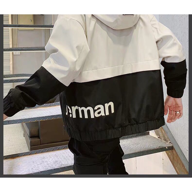 Áo khoác kaki nam có nón Sperman phong cách Hàn Quốc, Áo khoác chống nắng kaki 2 lớp thời trang mùa hè | BigBuy360 - bigbuy360.vn