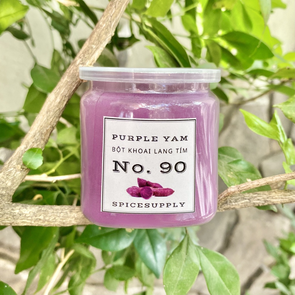 Purple Yam - Bột khoai lang tím tạo màu làm bánh siêu đẹp hũ 120ml