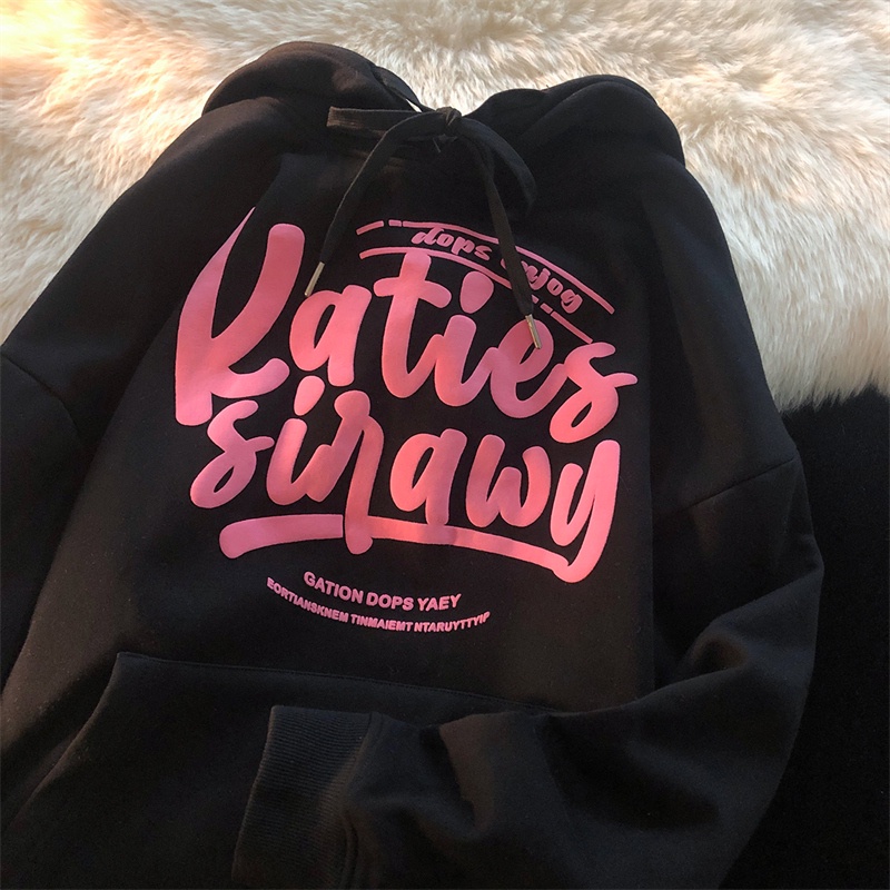 NRVP Áo Hoodie Dáng Rộng Thời Trang Hàn Quốc 2022 Dành Cho Nữ