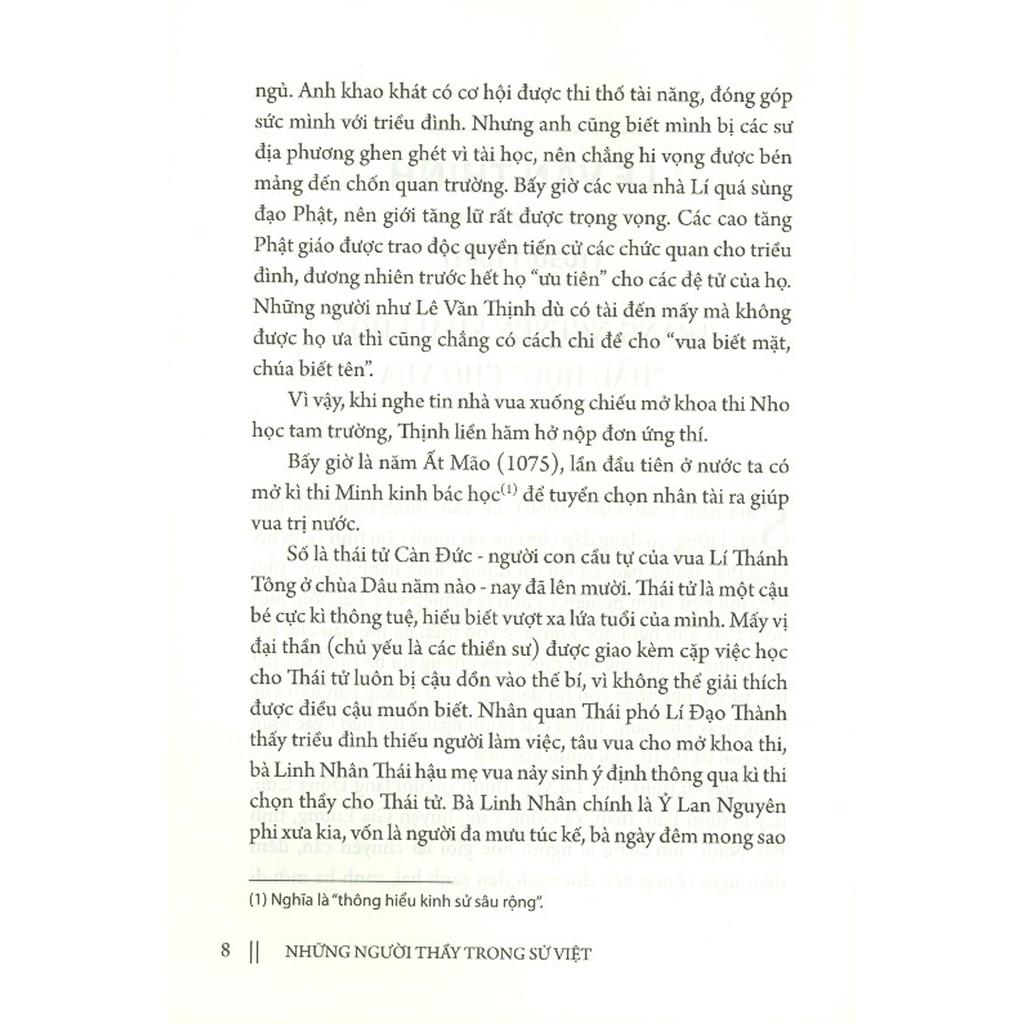 Sách - Những Người Thầy Trong Sử Việt 1 | BigBuy360 - bigbuy360.vn
