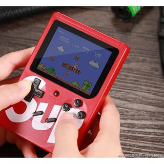 MÁY CHƠI GAME 4 NÚT CẦM TAY SUP GAME BOX 400 IN 1 PLUS