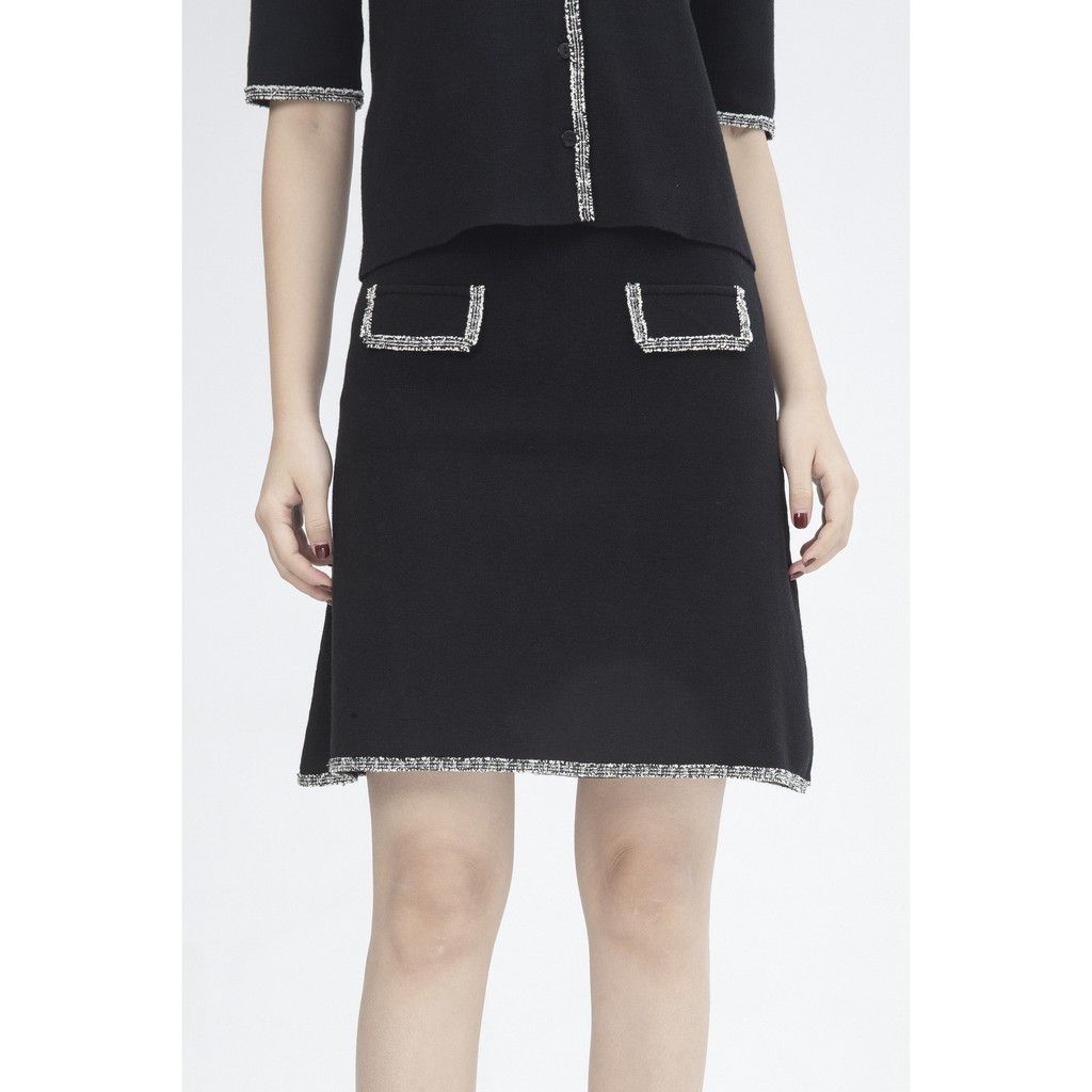 [Mã WABRLOW5 giảm 15% đơn 300K] IVY moda Chân Váy len dáng chữ A MS 30B7214 | BigBuy360 - bigbuy360.vn