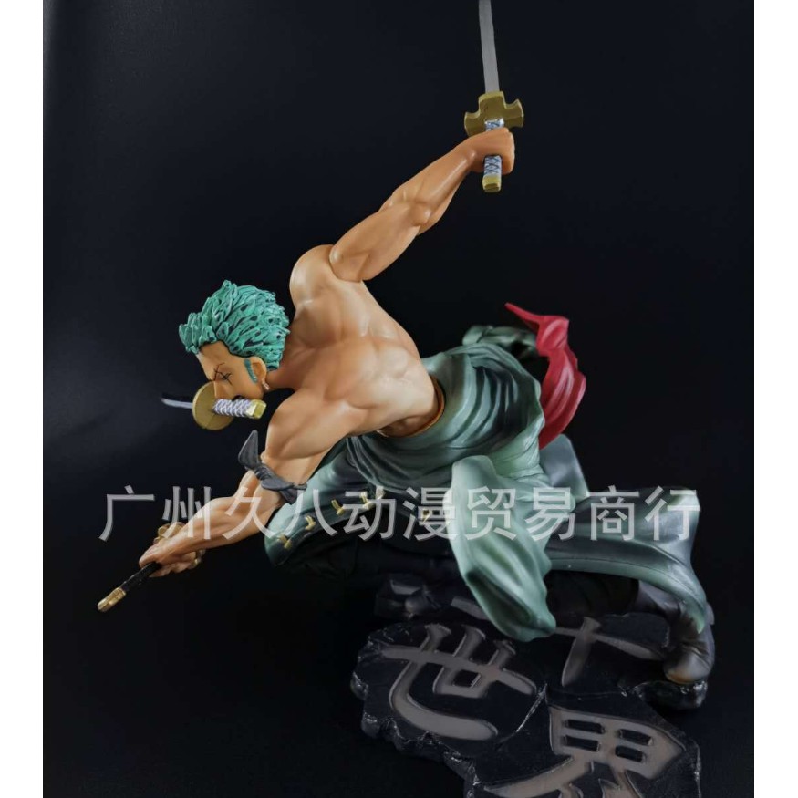 Mô hình One Piece Zoro tam kiếm POP