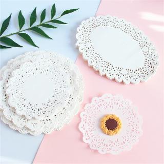 🔥Mô hình nhà bánh nướng xinh xắn chất lượng🔥 Giấy lót nướng bánh tráng miệng phối ren tiện dụng cho nhà bếp