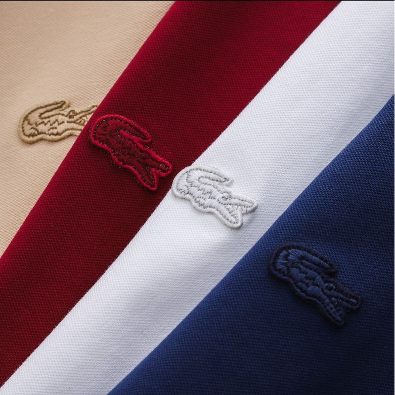 Áo Polo Nam Lacos 100% Cotton 4 chiều Hàng vnxk xuất dư