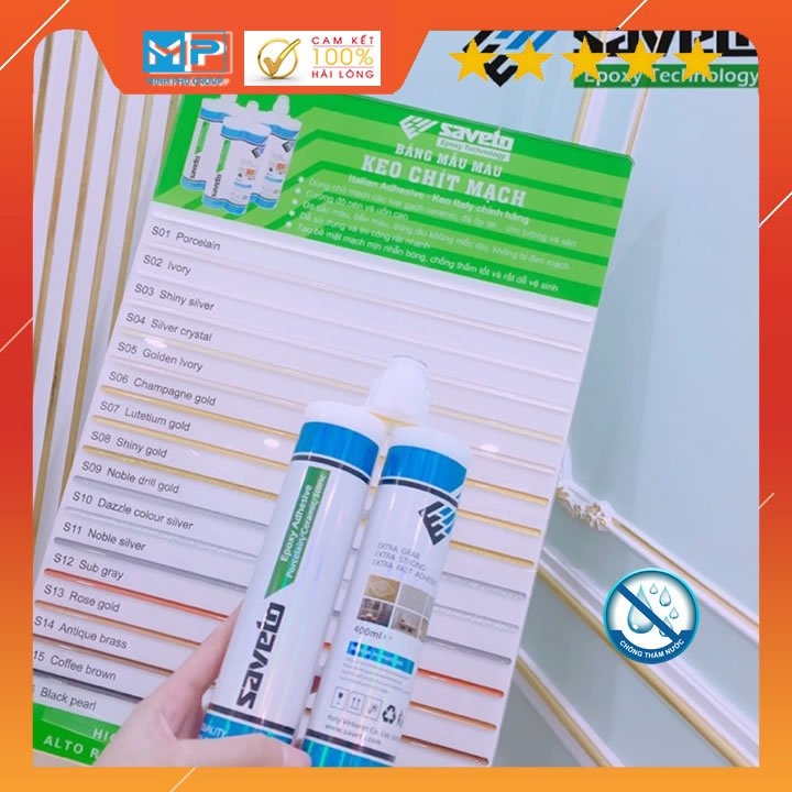 Keo Chà Ron Saveto Epoxy 2 Thành Phần Nhập Khẩu Italia
